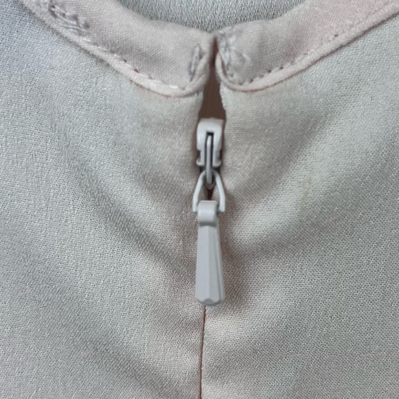 ALICE MCCALL Blush Slip Mini Dress Sz 4 Lace hem - Picture 8 of 15